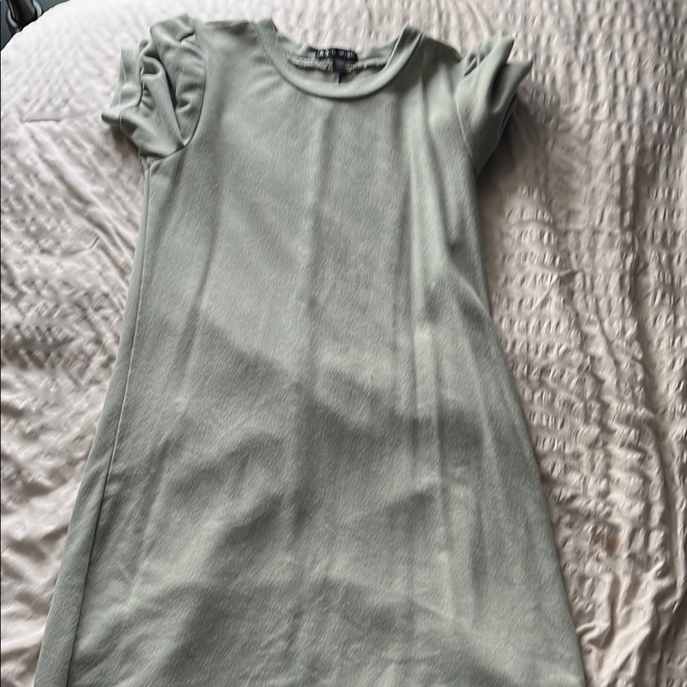 As U Wish Green Dress